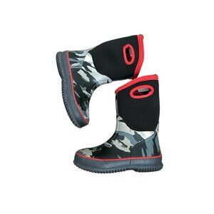 DSG Camouflage & Red Waterproof Boots